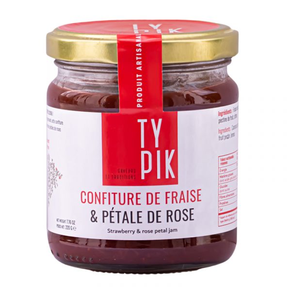 TYPIK Strawberry & Rose Petal Jam - Mediterranean Gourmet